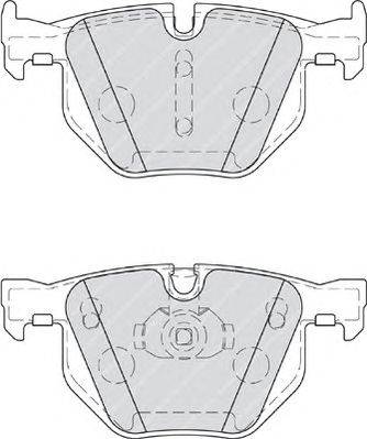 Комплект тормозных колодок, дисковый тормоз FERODO FDB4067