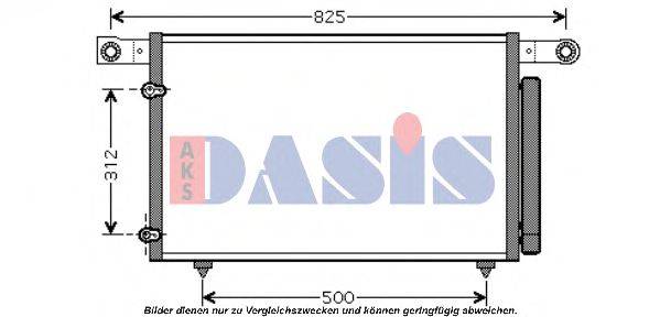 Конденсатор, кондиционер AKS DASIS 112022N