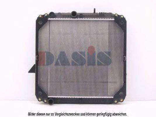 Радиатор, охлаждение двигателя AKS DASIS 134940N