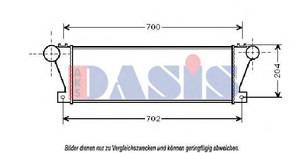 Интеркулер AKS DASIS 407190N