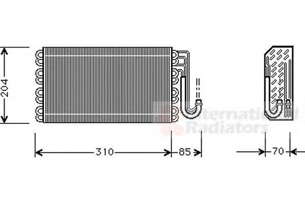 Испаритель, кондиционер SCHLIECKMANN 6006V025