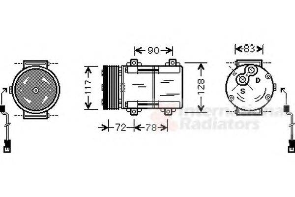 Компрессор, кондиционер SCHLIECKMANN 6018K285