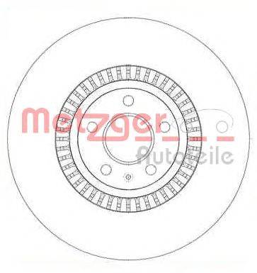 Тормозной диск METZGER 23-1085C