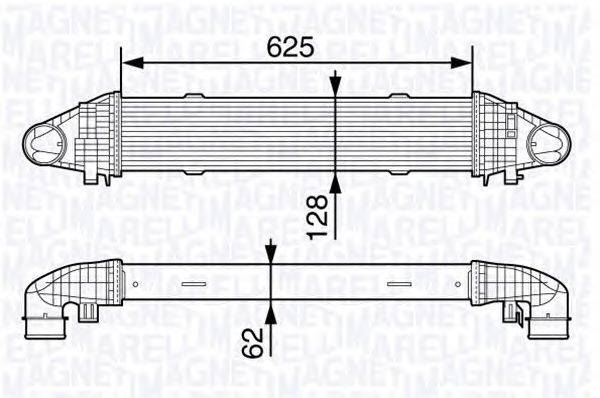 Интеркулер MAGNETI MARELLI 351319203360