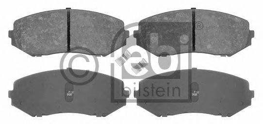 Комплект тормозных колодок, дисковый тормоз FEBI BILSTEIN 0252434617W