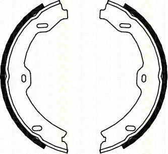 Комплект тормозных колодок, стояночная тормозная система TRISCAN 8100 23031