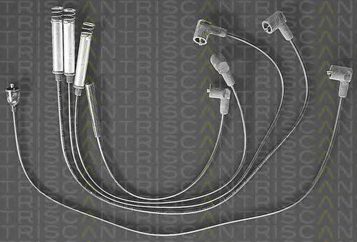 Комплект проводов зажигания TRISCAN ZEF583