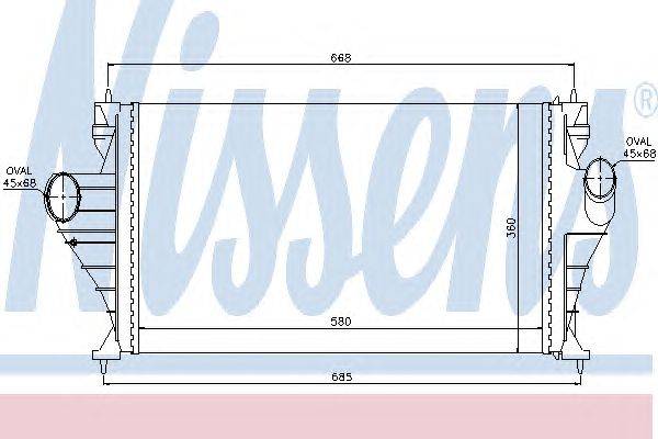 Интеркулер NISSENS 96850