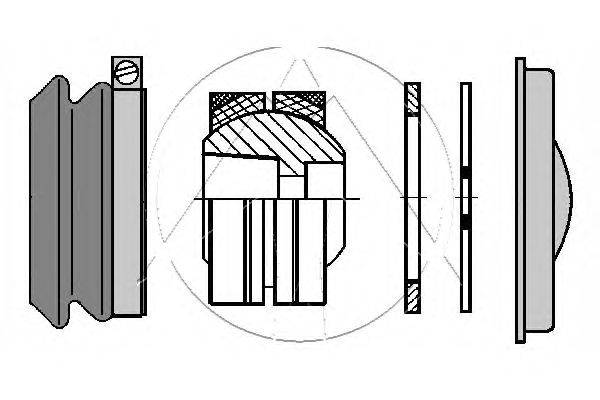 ремонтный комплект, рычаг подвески SIDEM 50243