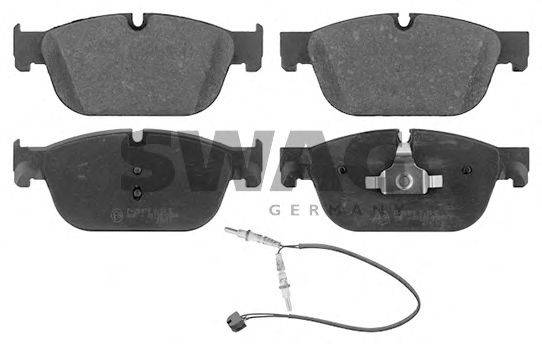 Комплект тормозных колодок, дисковый тормоз SWAG 62916862