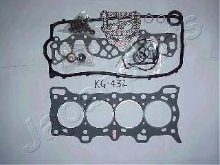 Комплект прокладок, головка цилиндра JAPANPARTS KG-432