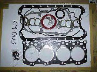 Комплект прокладок, двигатель JAPANPARTS KM-003