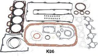 Комплект прокладок, двигатель JAPANPARTS KM-K06