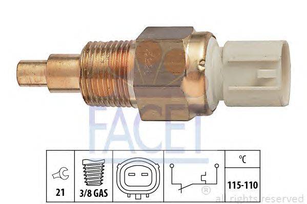 Термовыключатель, вентилятор радиатора FACET 75228