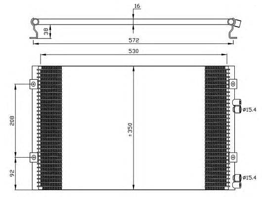 Конденсатор, кондиционер NRF 35608