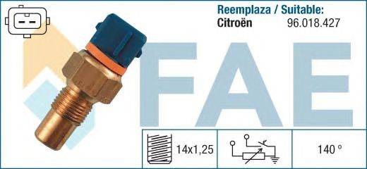 Датчик, температура охлаждающей жидкости FAE 34120
