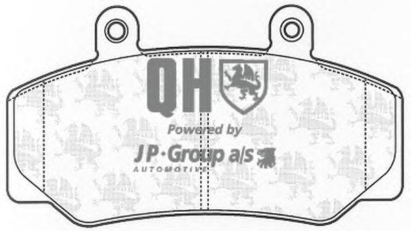 Комплект тормозных колодок, дисковый тормоз JP GROUP 4963600719