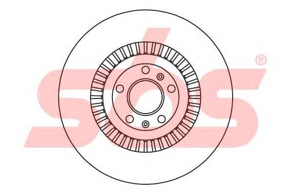 Тормозной диск sbs 18153447125