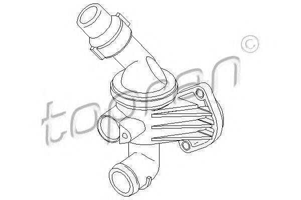 Термостат, охлаждающая жидкость TOPRAN 110 354
