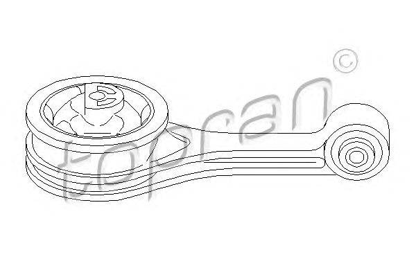 Подвеска, двигатель TOPRAN 302 388