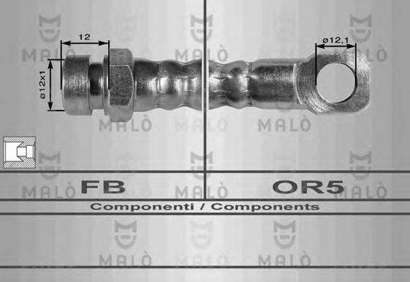 Шланг сцепления MALÒ 8045