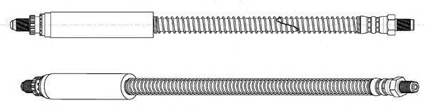 Тормозной шланг CEF 512033