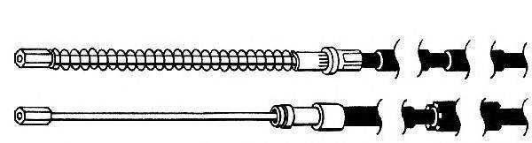 Трос, стояночная тормозная система CEF FA02196