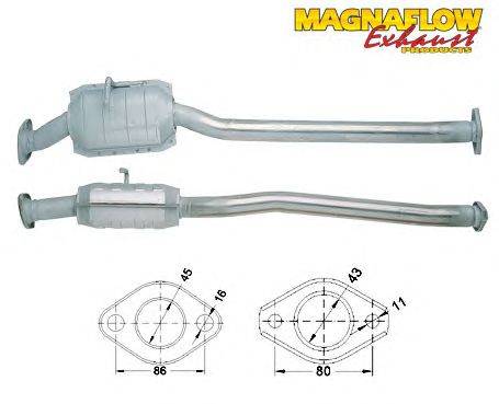 Катализатор MAGNAFLOW 87610