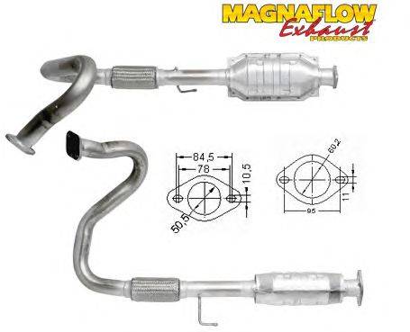 Катализатор MAGNAFLOW 85877D