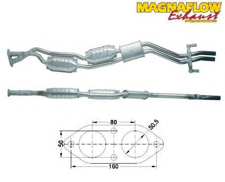 Катализатор MAGNAFLOW 80610