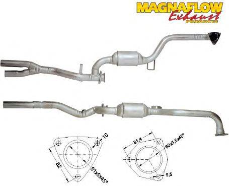 Катализатор MAGNAFLOW 80253