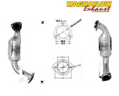 Катализатор MAGNAFLOW 76802D