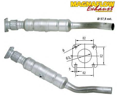 Катализатор MAGNAFLOW 71603