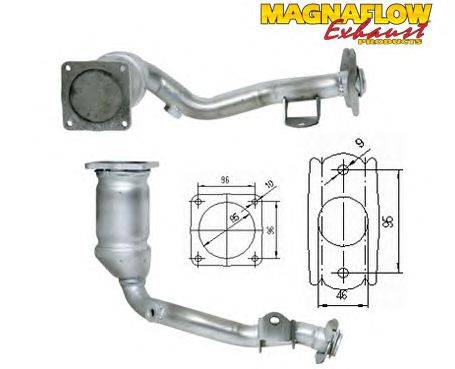 Катализатор MAGNAFLOW 70915