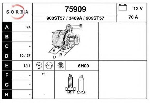 Генератор EAI 75909