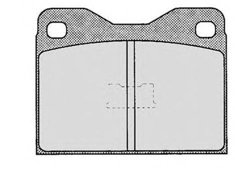 Комплект тормозных колодок, дисковый тормоз RAICAM 1.280.1