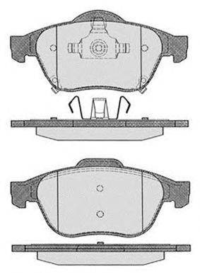 Комплект тормозных колодок, дисковый тормоз RAICAM 18090
