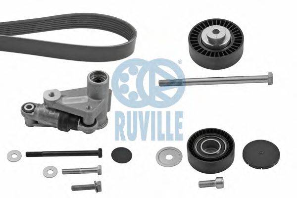 Поликлиновой ременный комплект RUVILLE 5509381