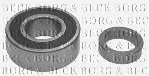 Комплект подшипника ступицы колеса BORG & BECK BWK023