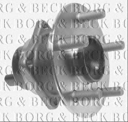 Комплект подшипника ступицы колеса BORG & BECK BWK1093