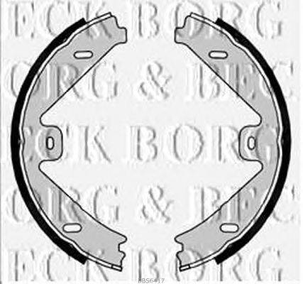 Комплект тормозных колодок BORG & BECK BBS6417