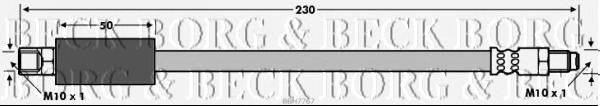 Тормозной шланг BORG & BECK BBH7767