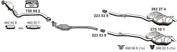 Система выпуска ОГ ERNST 020295
