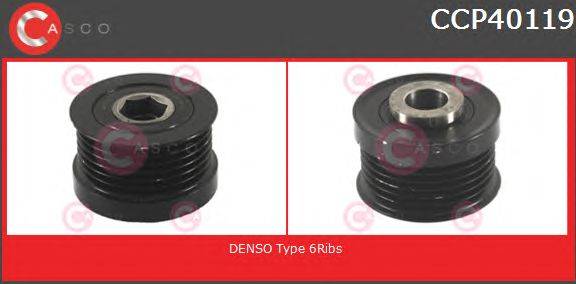Ременный шкив, генератор CASCO CCP40119