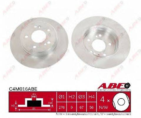 Тормозной диск ABE C4M016ABE