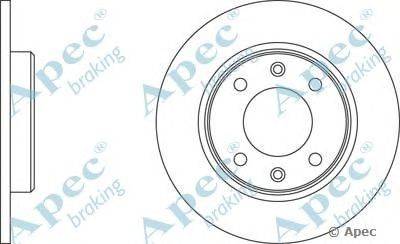 Тормозной диск APEC braking DSK2081