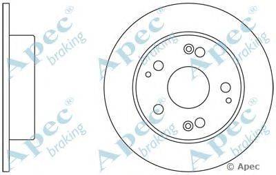 Тормозной диск APEC braking DSK2177