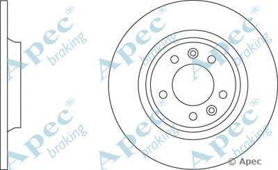 Тормозной диск APEC braking DSK2227