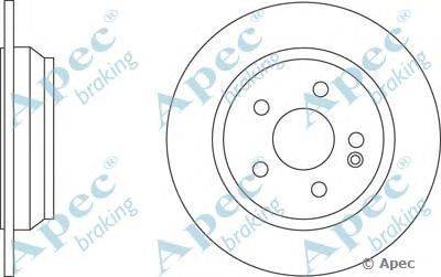 Тормозной диск APEC braking DSK2263