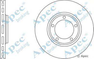 Тормозной диск APEC braking DSK2375